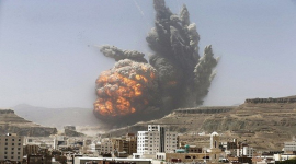 قصف على اليمن