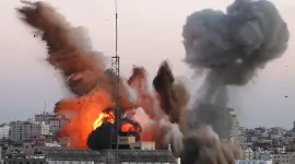 قصف إسرائيلي على غزة