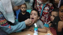 المرحلة الثانية من تطعيم ضد شلل الأطفال في غزة (10).JPG