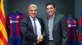 ديكو  ورئيس برشلونة