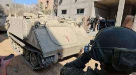 نقالة جند "أم 113" يستخدمها الاحتلال في التفجيرات في شمال القطاع