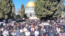 صلاة الجمعة في المسجد الأقصى