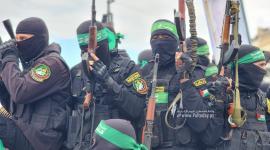 مشاهد تسليم الاسرى من دير البلح (4)