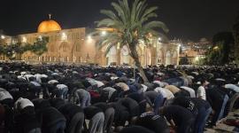 صلاة التراويح في المسجد الأقصى