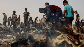 قصف خيمة2