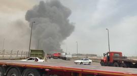 صورة الانفجار في بندر عباس
