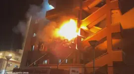 قصف مجمع ناصر