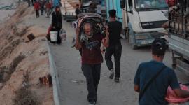 نزوح في غزة خلال حرب الابادة