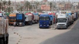 مساعدات انسانية في طريقها إلى غزة