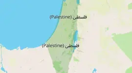 خريطة فلسطين