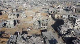 صور جوية تظهر الدمار في مدينة غزة (14)