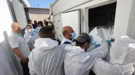 جثامين شهداء في غزة