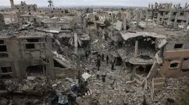 منازل مدمرة