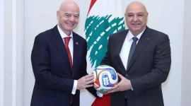 عون يمنح رئيس الفيفا الجنسية اللبنانية