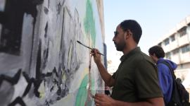 جدارية تندد بالإبادة البيئية (9)
