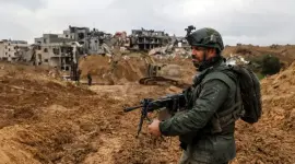 جندي إسرائيلي في قطاع غزة