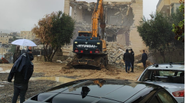هدم منزلين في بلدة الخر ببيت لحم.PNG