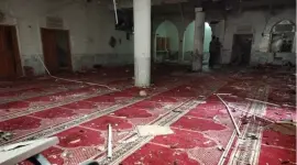 تفجير داخل مسجد في  باكستان (ارشيف)