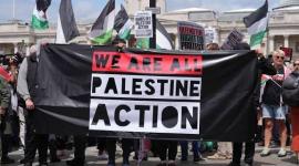 مسيرة داعمة لفلسطين في بريطانيا
