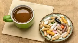 القهوة والفيتامينات