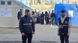 شرطة غزة تؤمن الانتخابات البلدية في دير البلح (5).jpeg