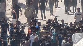 اصابات قرب منتزة البلدية