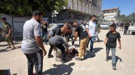 شهيد من مجزرة استهداف عناصر الشرطة في مدينة غزة
