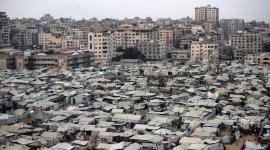 غزة خيام دمار قصف إعمار (8)