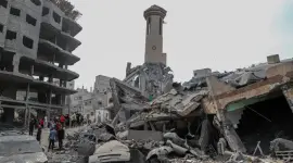 مسجد دمره الاحتلال في غزة