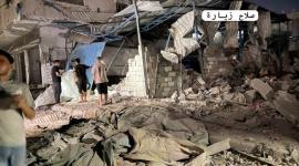 قثصف منزل في الصفطاوي