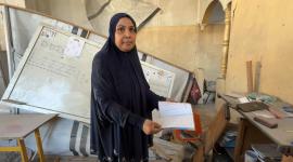 تدمير روضة أطفال في غزة