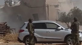 هدم منزل المواطن محمد العمور جنوب الخليل