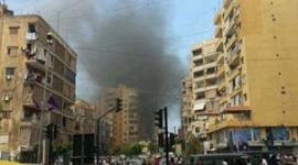 انفجار سابق في الضاحية الجنوبية جنوب بيروت