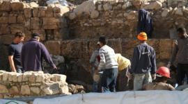 جانب من الحفريات المستمرة بالقدس المحتلة
