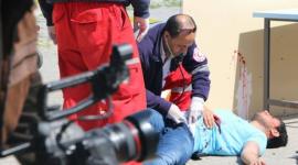  هكذا تم تمثيل جريمة قتل في جامعة غزة