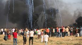 مسيرة العودة على حدود القطاع بعد مرور 100 يوم على المسيرة  (24).JPG