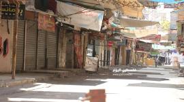 تطبيق حظر التجوال في غزة