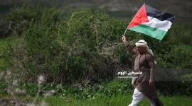 جيش الاحتلال يقمع فعالية زراعة اشجار في سهل البقيعة شرق عاطوف بالاغوار الشمالية (9)