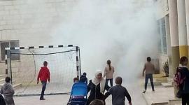 إصابة عشرات الطلاب بالاختناق بدير نظام واندلاع مواجهات قرب عطارة
