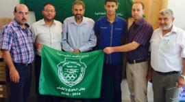 تعاقد نادي الشجاعية مع اللاعب ميسرة البواب