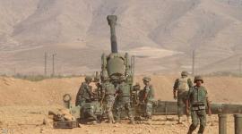مدفعية للجيش اللبناني تقصف معاقل داعش في رأس بعلبك.
