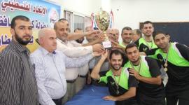 المجمع يتوج بطلاً لكأس الطاولة في غزة  