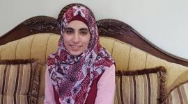الطالبة رهف العبد الله الأولى على مستوى الوطن فرع العلمي
