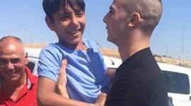 لحظة خروجه