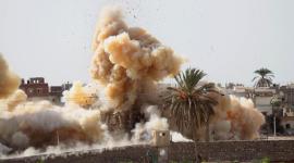 صورة ارشيفية لتفجير في رفح