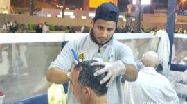 الحلاقة لحجاج بيت الله الحرام