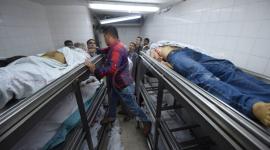 جثامين شهداء مسيرة العودة المليونية
