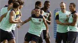 لاعبي برشلونة
