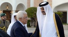 الامير تميم والرئيس عباس