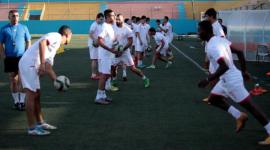 من تدريبات المنتخب الأولمبي